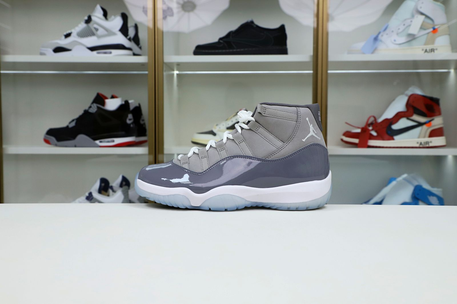 AIR JORDAN 11 RETRO 'COOL GREY' 2021 - finekick.vip