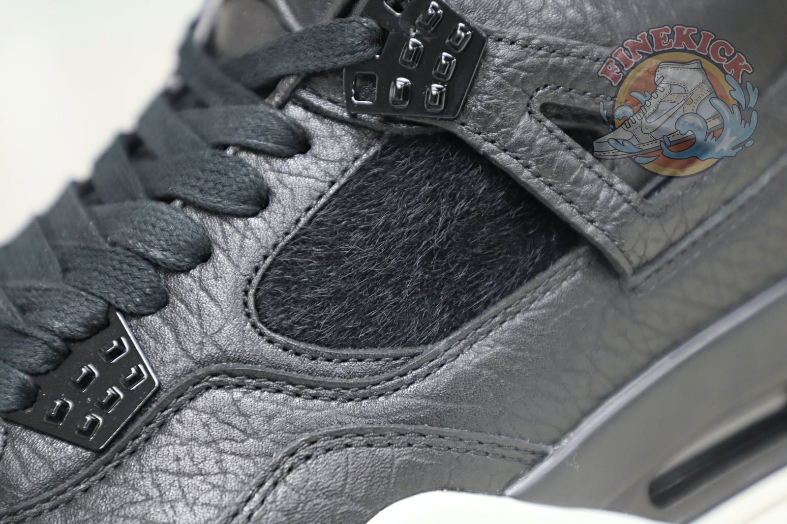 Air Jordan 4 retro ponyhair black - finekick.vip