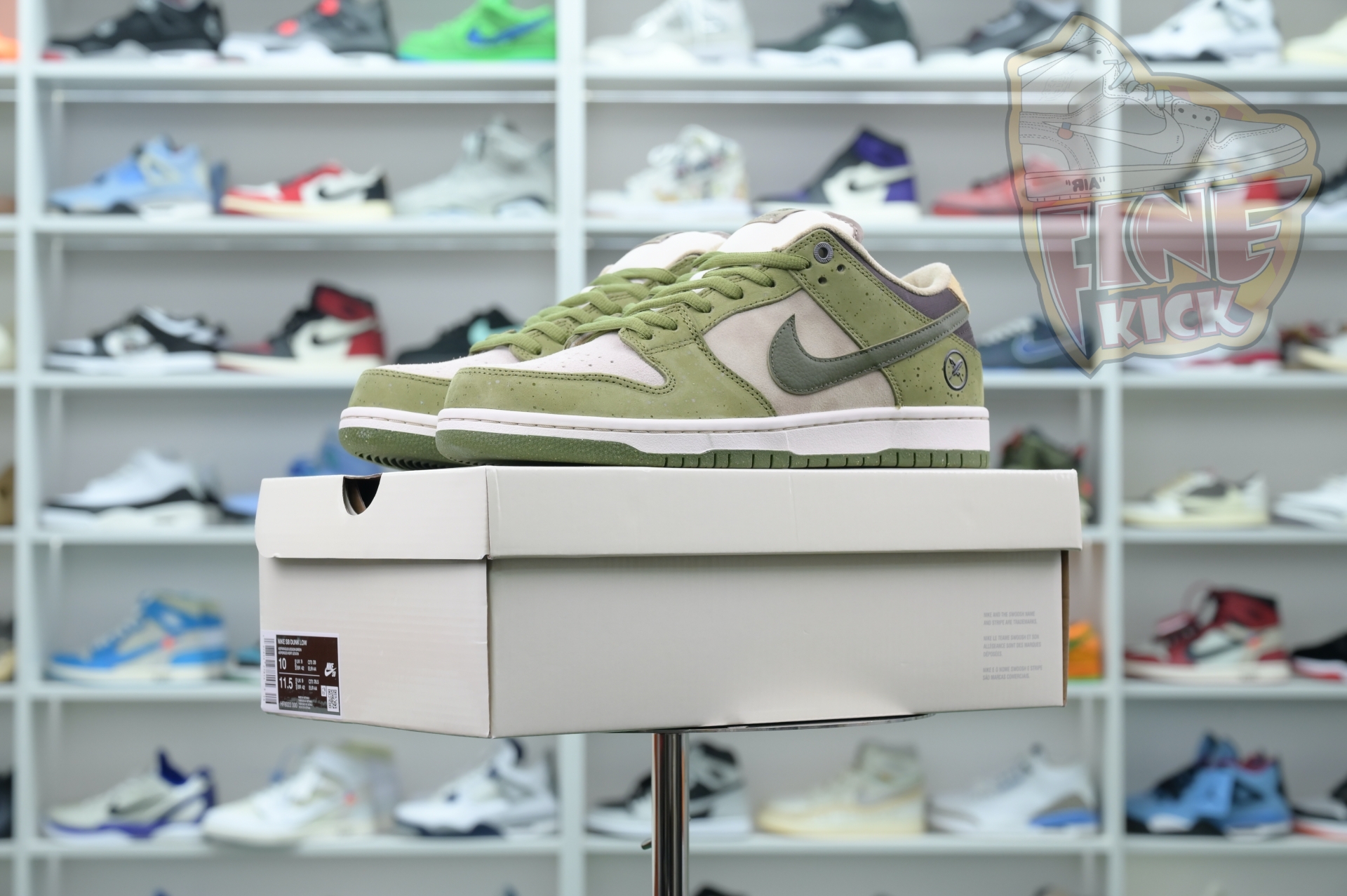 Yuto Horigome x Nike Dunk SB Asparagus - finekick.vip