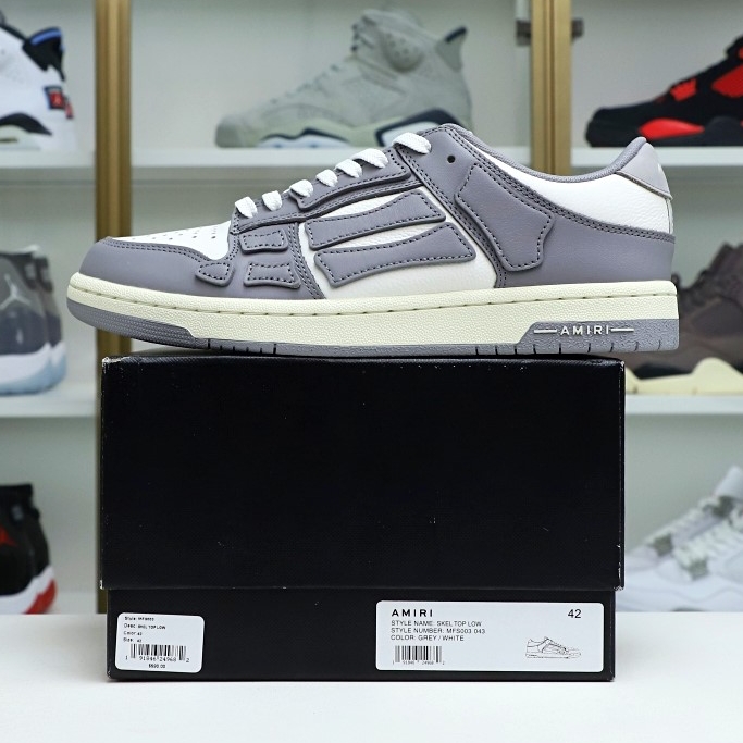 AMIRI LEATHER SKEL LOW - finekick.vip