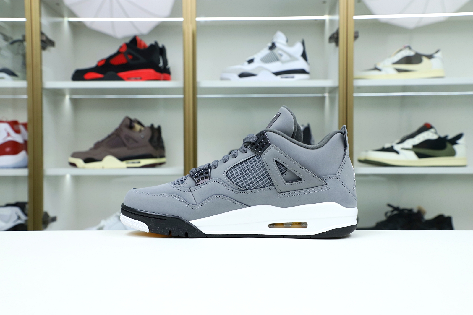 AIR JORDAN 4 RETRO 'COOL GREY' 2019 - finekick.vip