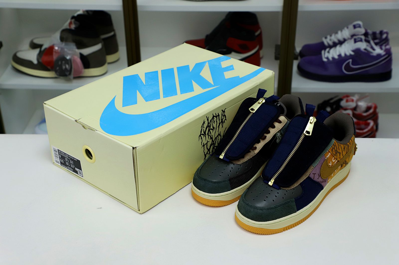 TRAVIS SCOTT X AIR FORCE 1 LOW 'CACTUS - finekick.vip