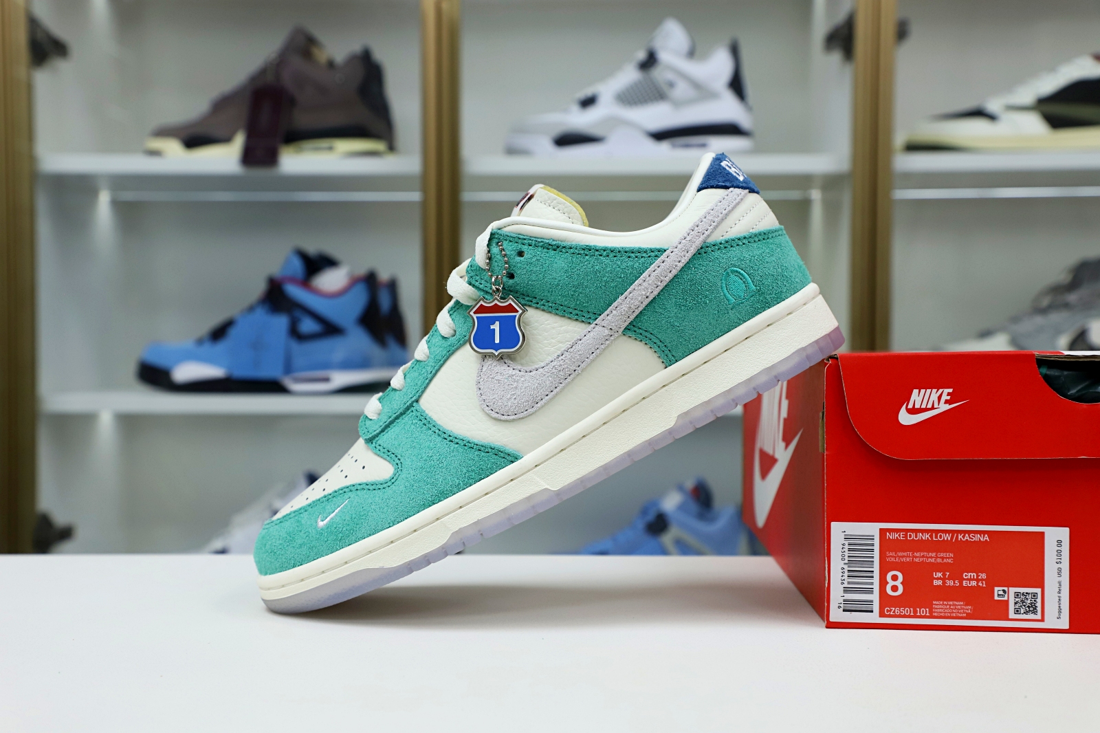 KASINA X DUNK LOW 'ROAD SIGN' - finekick.vip