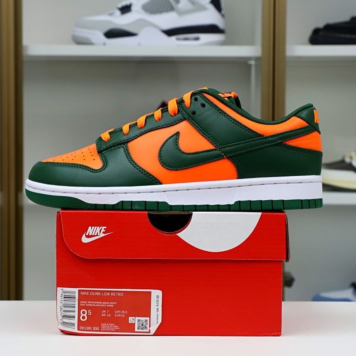 NIKE DUNK RETRO MINAMI HURRICANES - finekick.vip