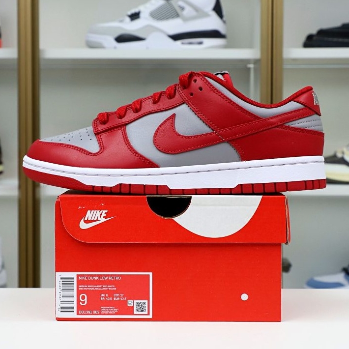 NIKE SB DUNK LOW MEDIUM GREY - finekick.vip