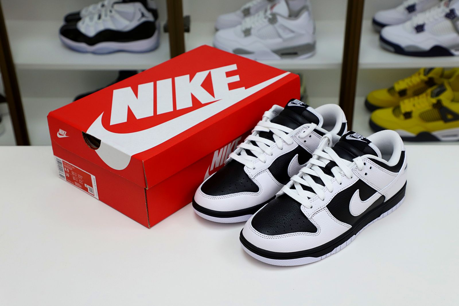 NIKE DUNK LOW RETRO REVERSE PANDA - FD9064-011 - finekick.vip
