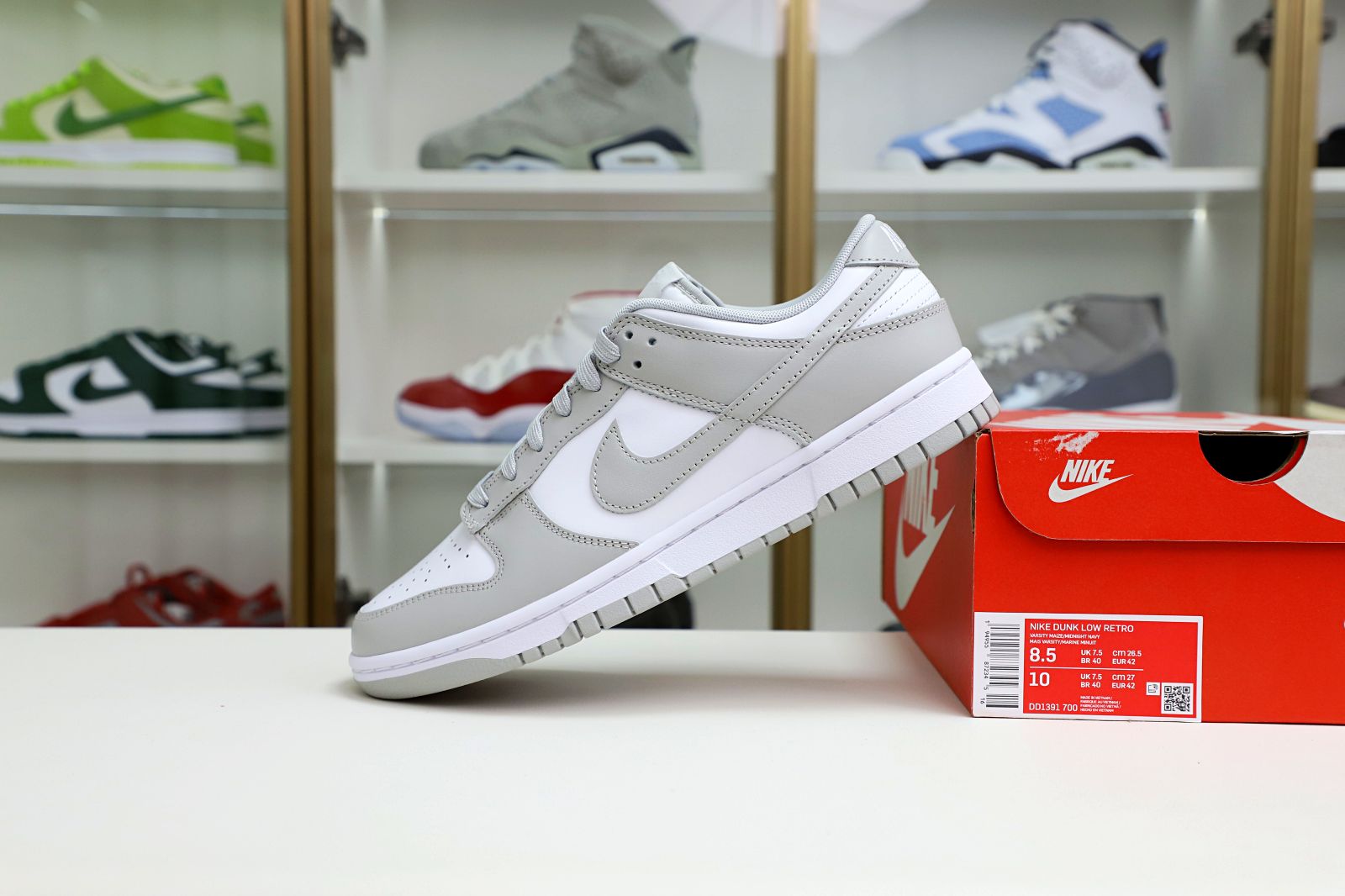 Nike Dunk Low Retro  Grey Fog - finekick.vip