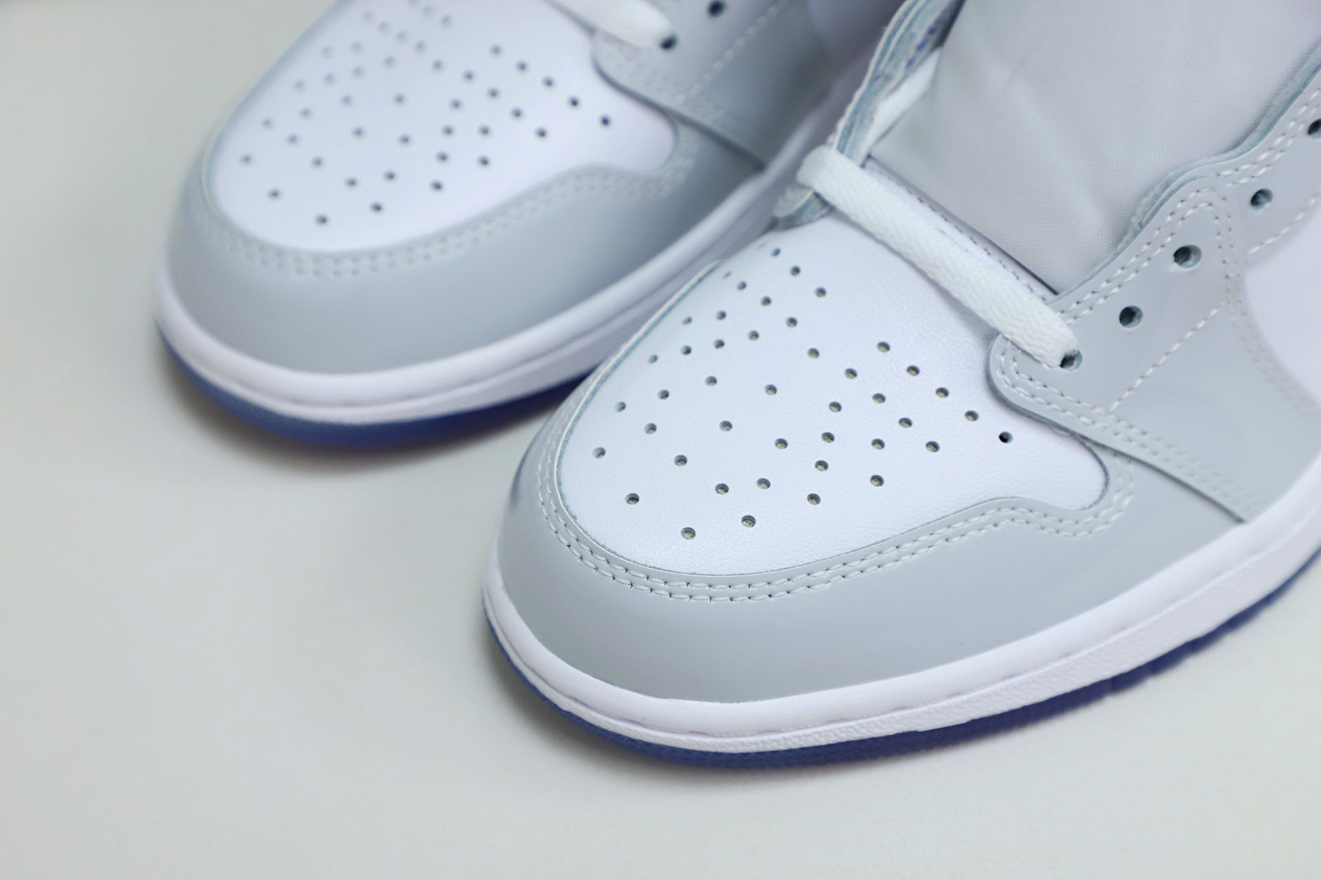 AIR JORDAN 1 HIGH ZOOM 'RACER BLUE' - finekick.vip