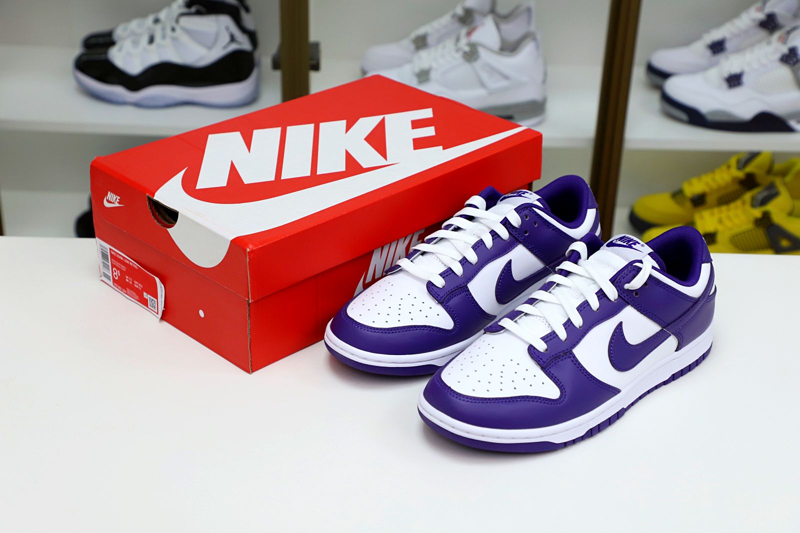 NIKE DUNK LOW RETRO COURT PURPLE - finekick.vip