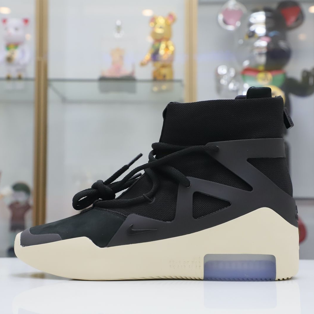 Nike Air Fear of God 1 black  fog - finekick.vip
