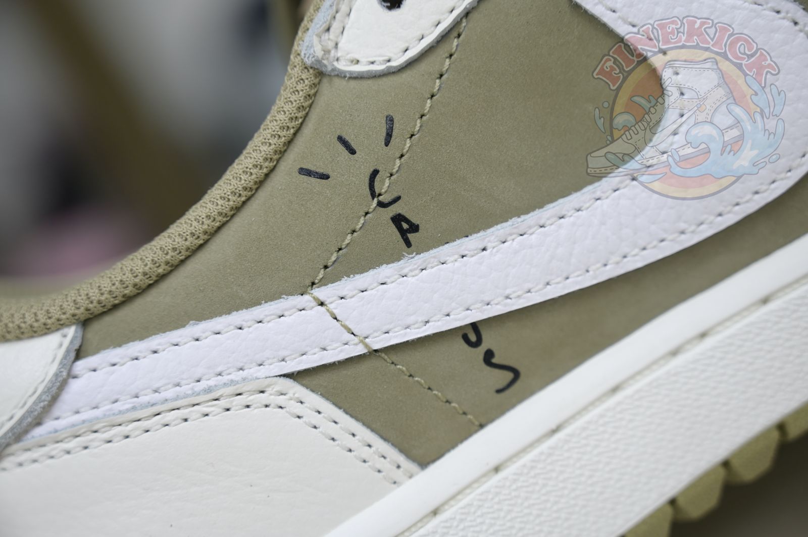 Travis Scott x Air Jordan 1  Low Golf 6.0 - finekick.vip
