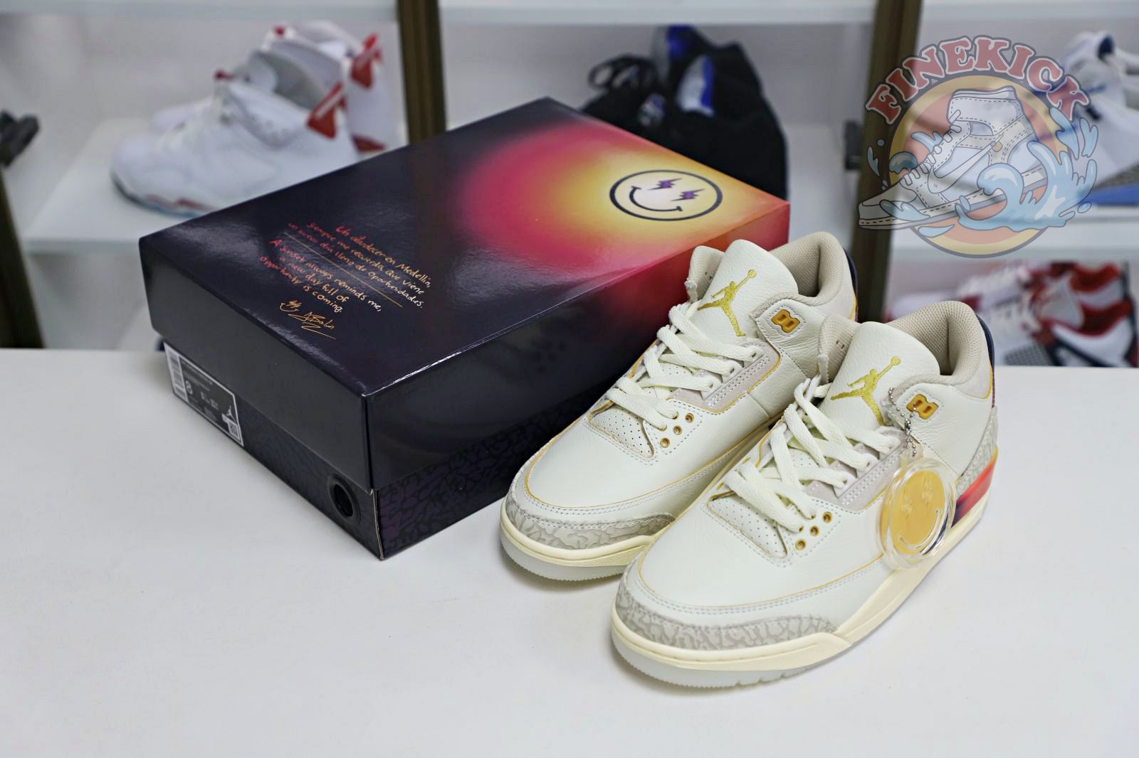 JBalvin x Air Jordan3 - finekick.vip