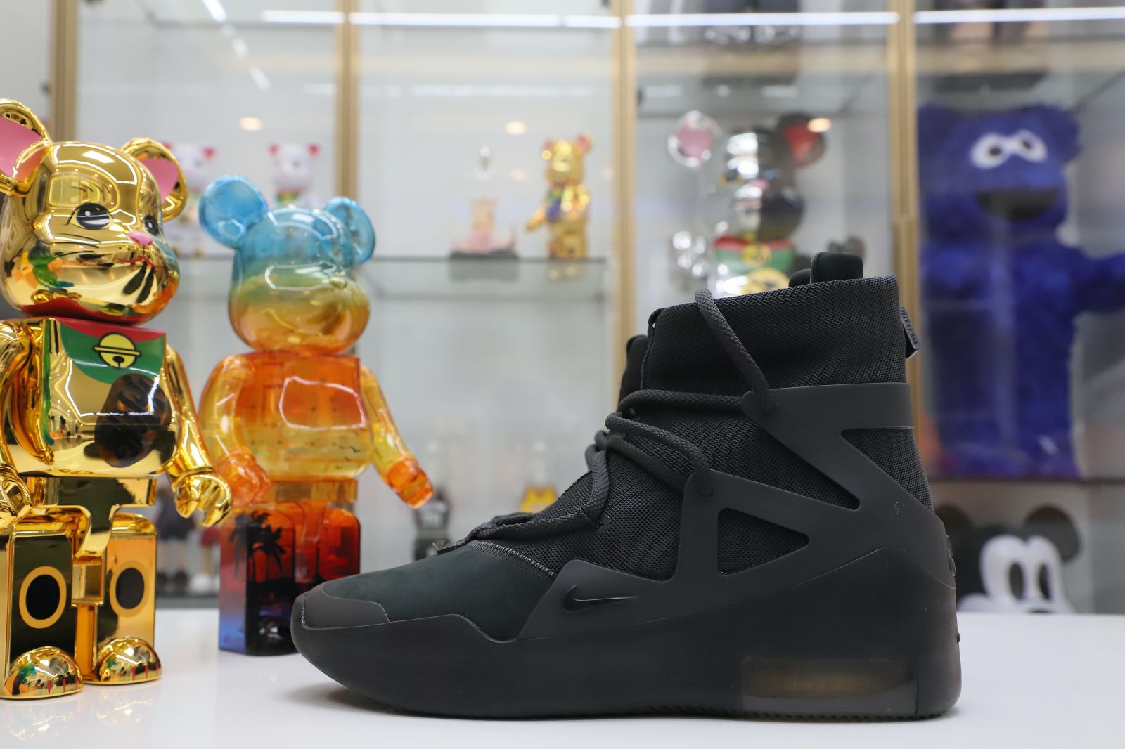 Nike Air Fear of God 1 triple black - finekick.vip