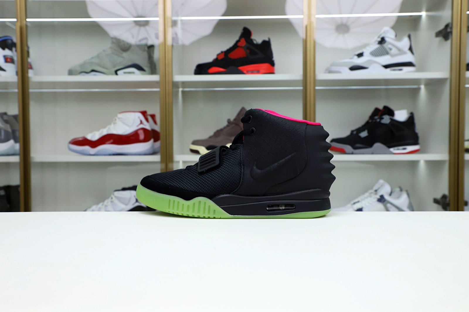 Nike Air Yeezy 2 solar red - finekick.vip