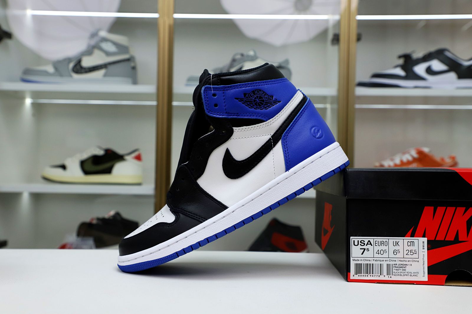 FRAGMENT DESIGN X AIR JORDAN 1 RETRO HIGH - finekick.vip