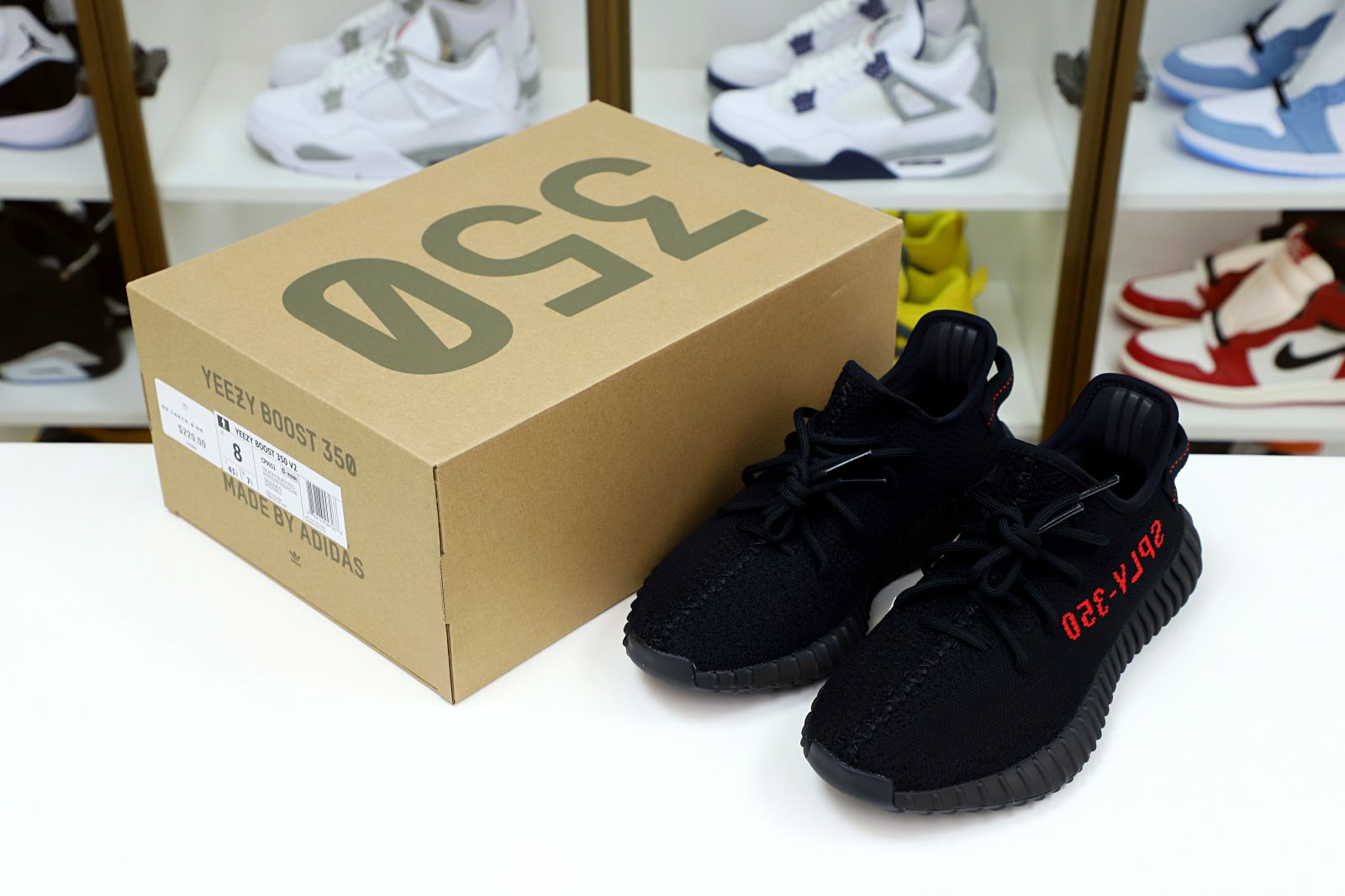 YEEZY BOOST 350 V2 'BRED' - finekick.vip