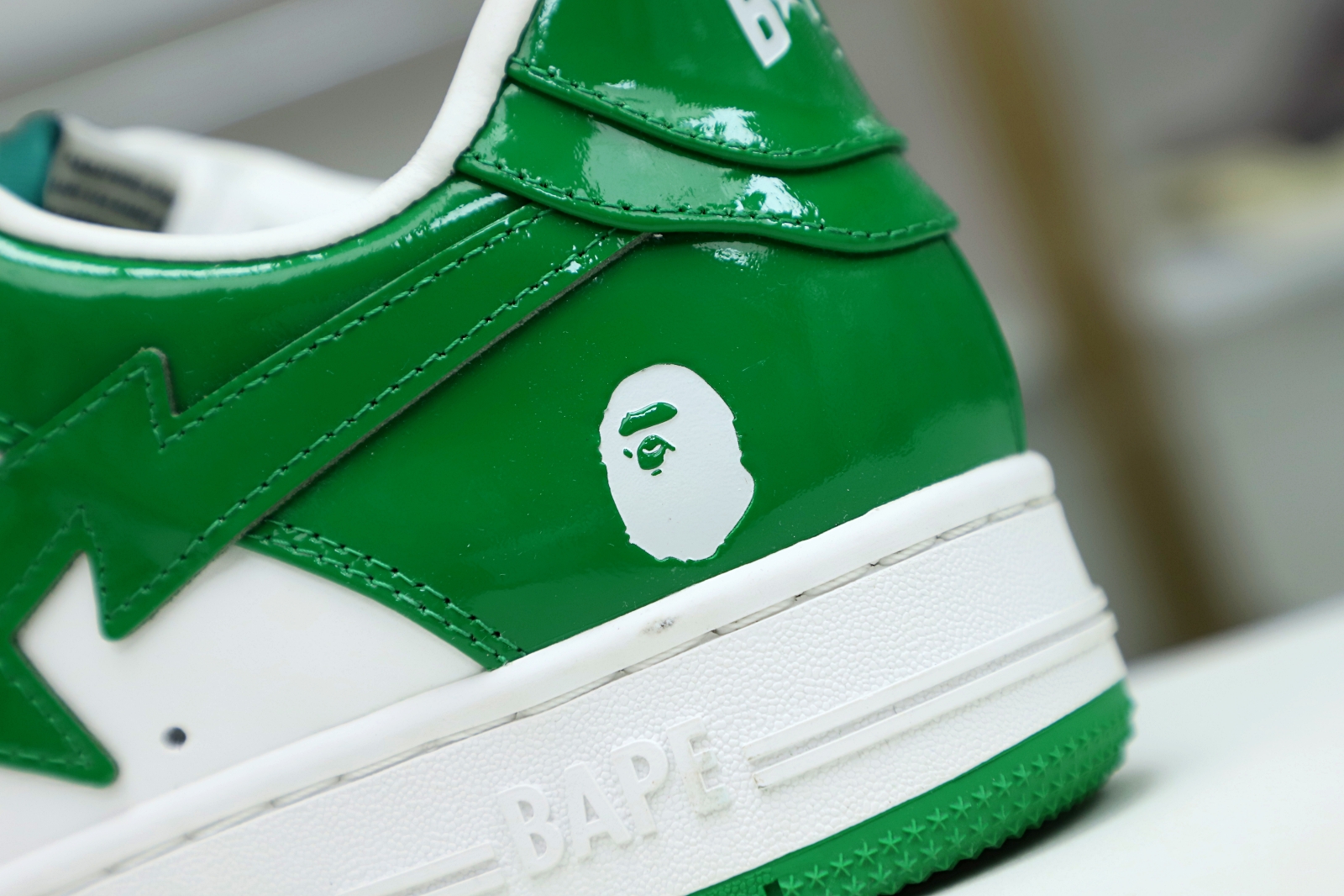 BAPE BAPESTA 'GREEN' - finekick.vip