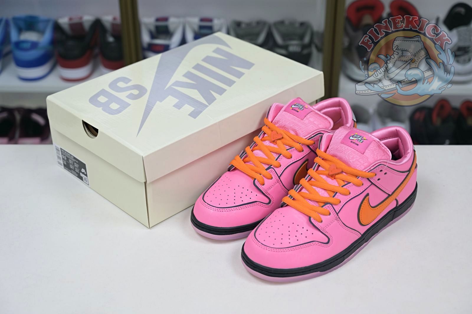 The Powerpuff Girls x Nike Dunk SB Low - finekick.vip
