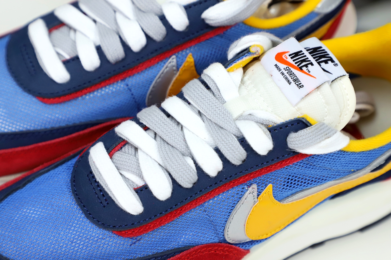 SACAI X LDWAFFLE 'VARSITY BLUE' - finekick.vip