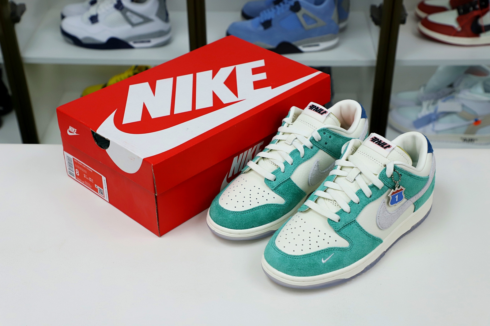KASINA X DUNK LOW 'ROAD SIGN' - finekick.vip