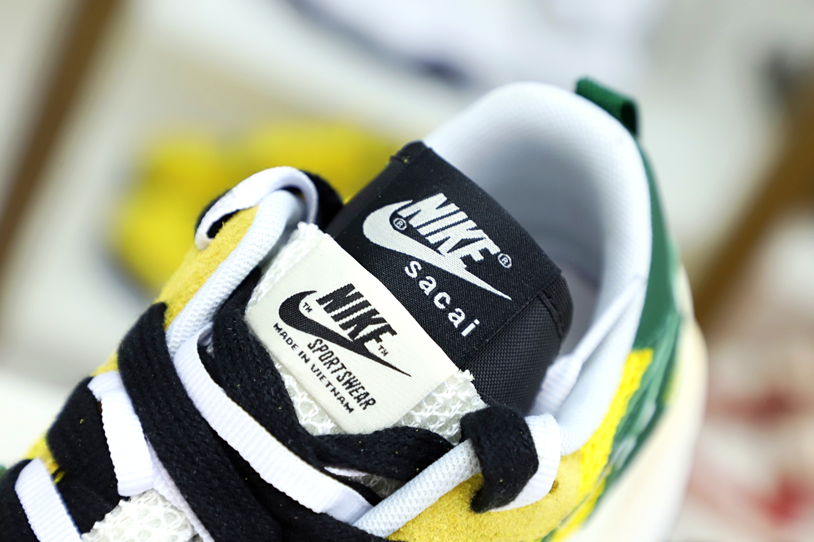 SACAI X VAPORWAFFLE 'TOUR YELLOW' - finekick.vip