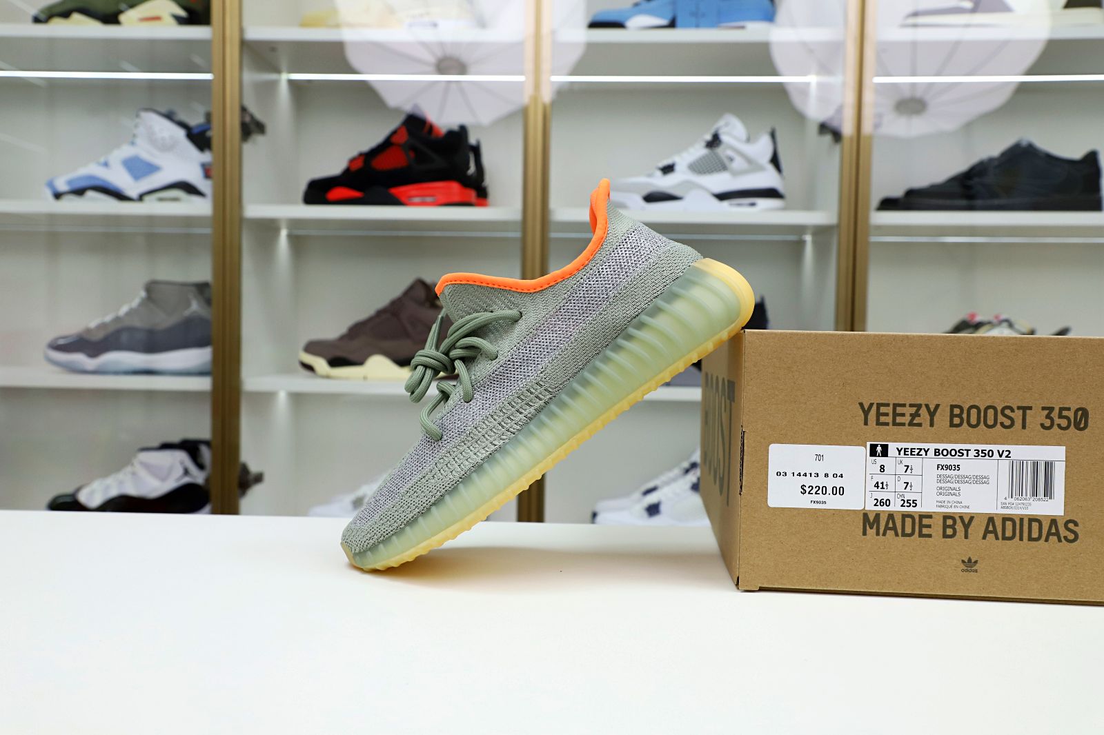 YEEZY BOOST 350 V2 'DESERT SAGE' - finekick.vip