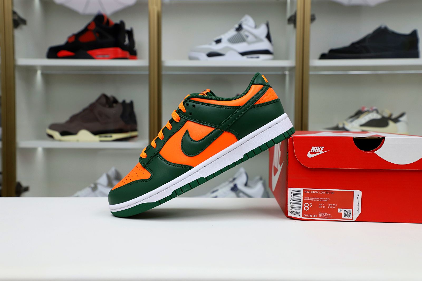 NIKE DUNK RETRO MINAMI HURRICANES - finekick.vip