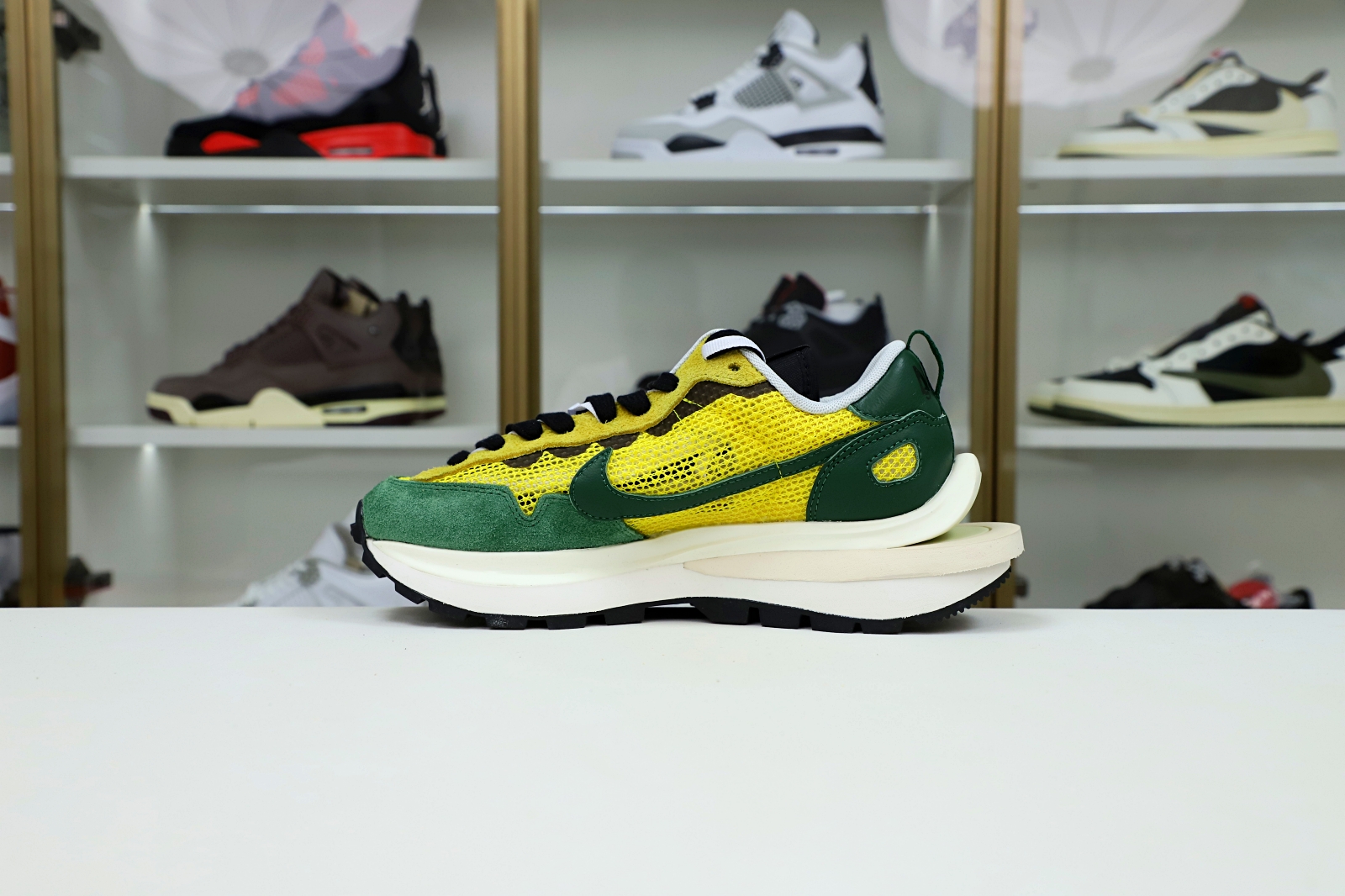 SACAI X VAPORWAFFLE 'TOUR YELLOW' - finekick.vip