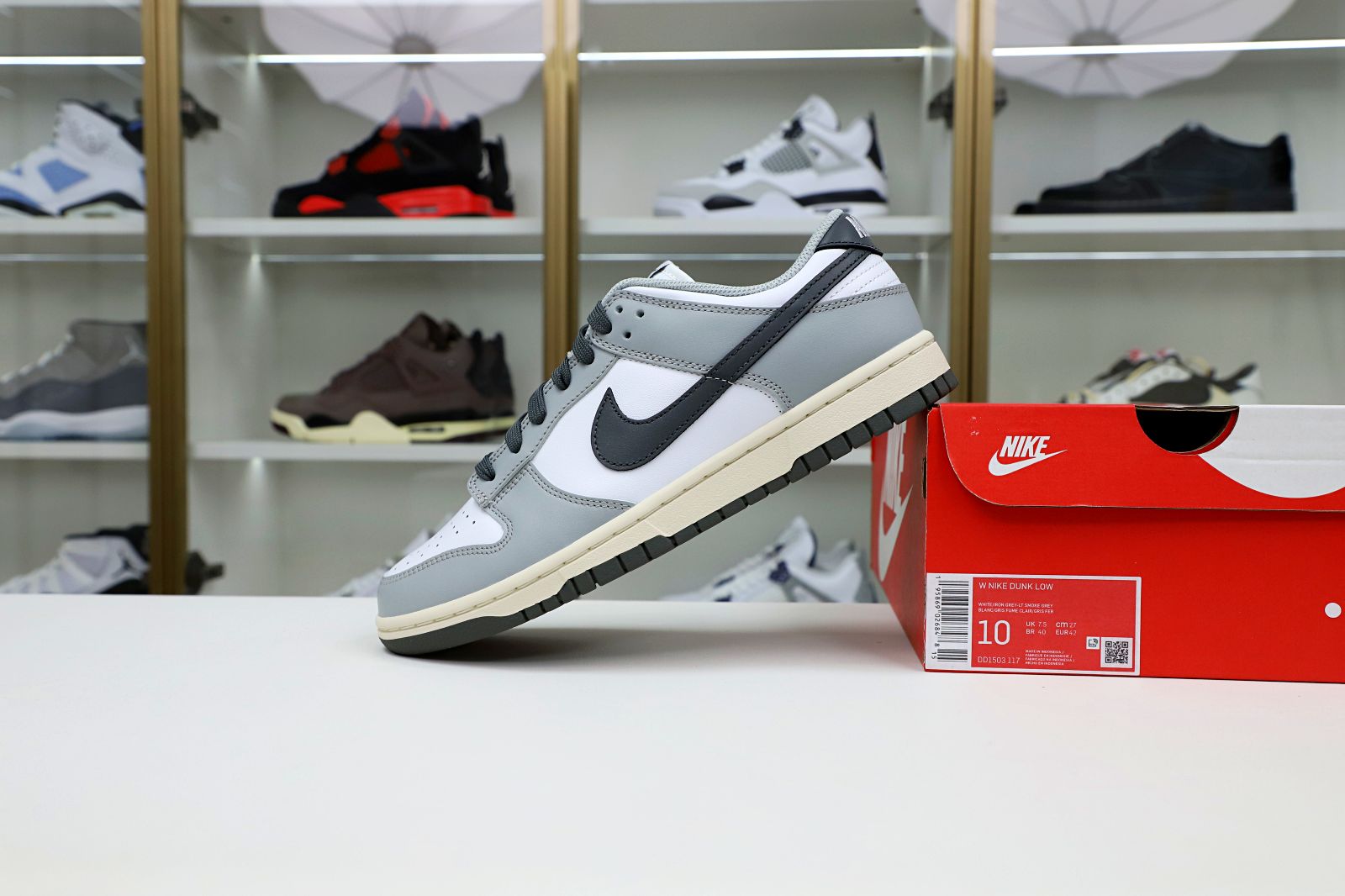 Nike Dunk Low  Light Smoke Grey - finekick.vip