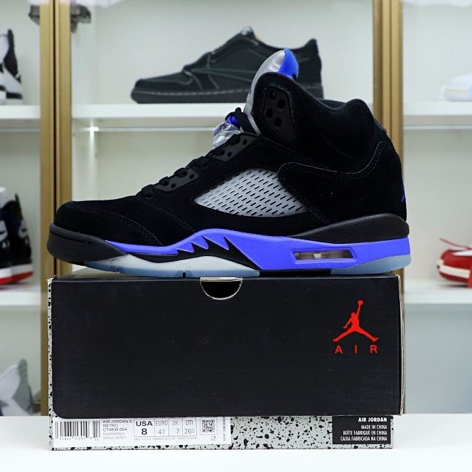 AIR Air JORDAN 5 RETRO 'RACER BLUE' - finekick.vip