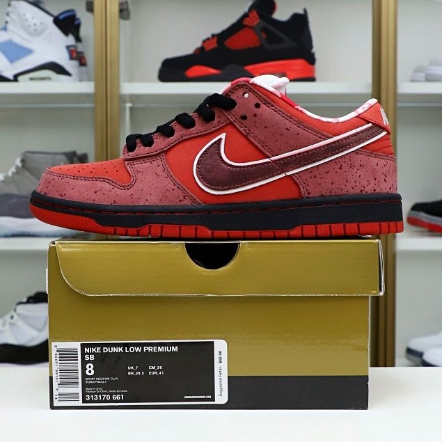 Concepts x Nike Dunk SB Low Red Lobster - finekick.vip