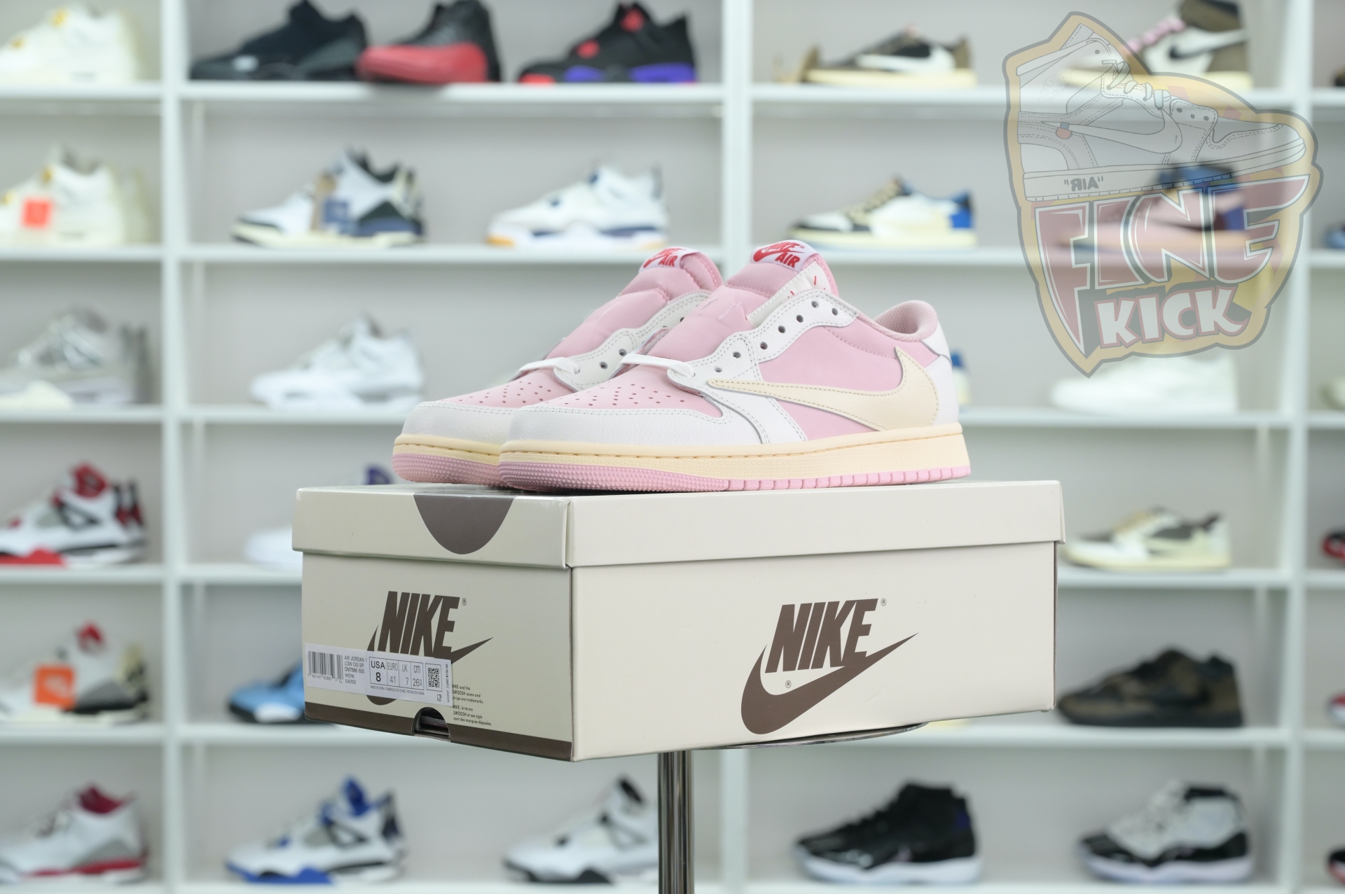 Travis Scott x Air Jordan 1Low - finekick.vip