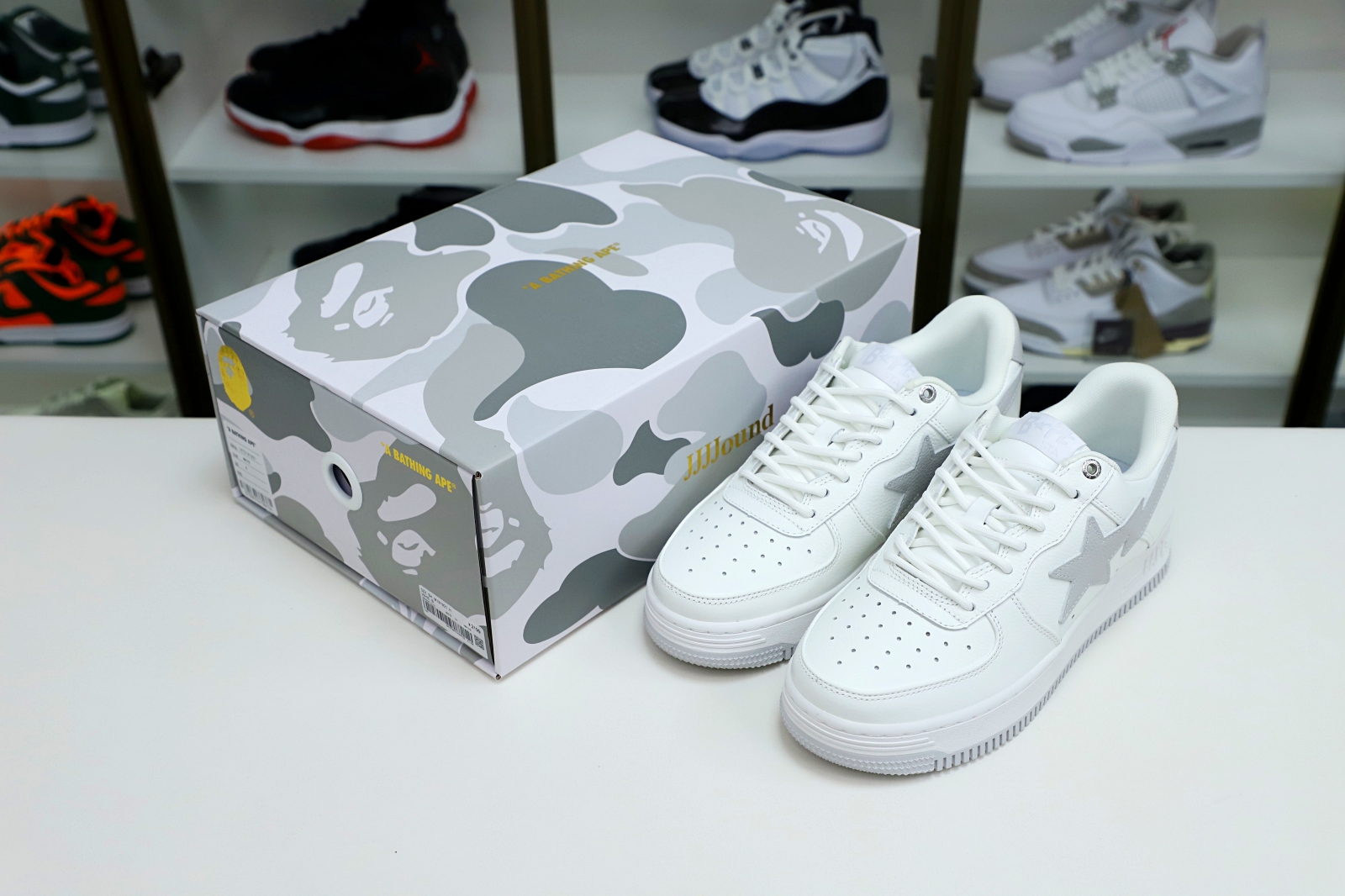 BAPESTA 'WHITE' - finekick.vip