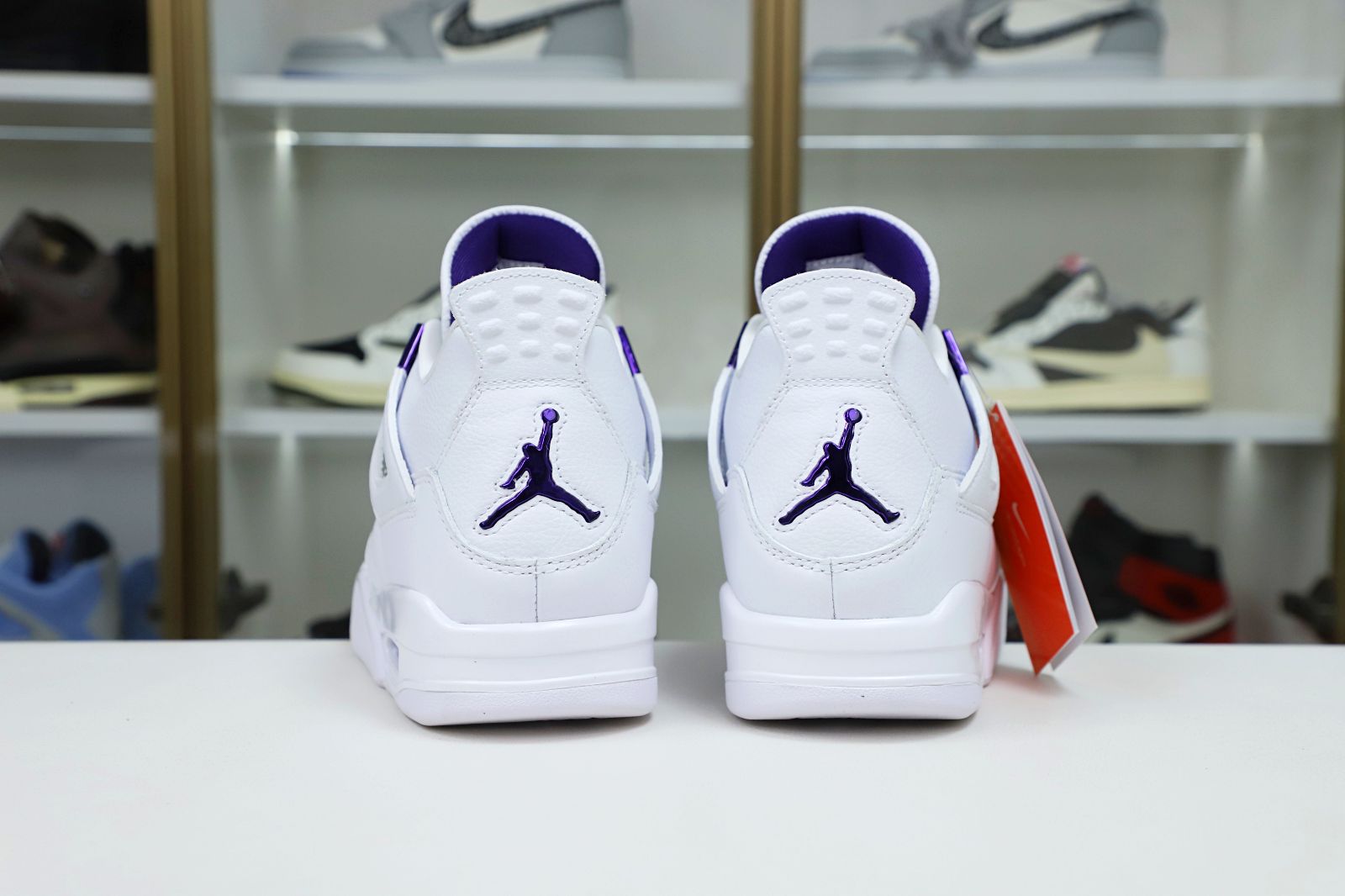 AIR JORDAN 4 PURPLE METALLIC - finekick.vip