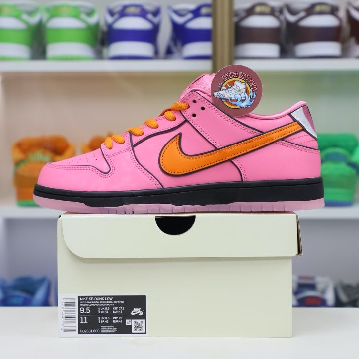 The Powerpuff Girls x Nike Dunk SB Low - finekick.vip