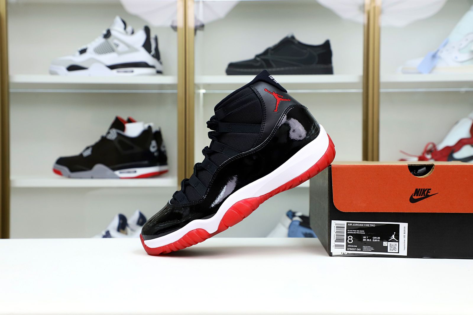 AIR JORDAN 11 RETRO 'BRED' 2019 - finekick.vip