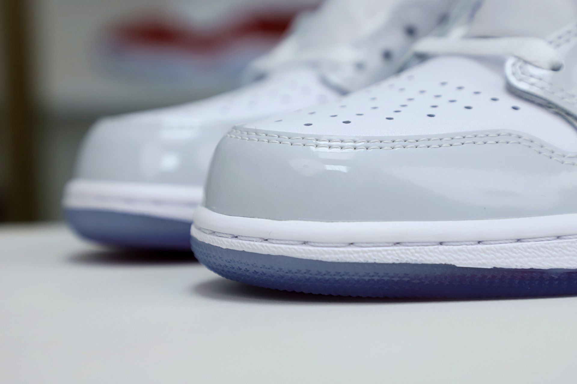 AIR JORDAN 1 HIGH ZOOM 'RACER BLUE' - finekick.vip