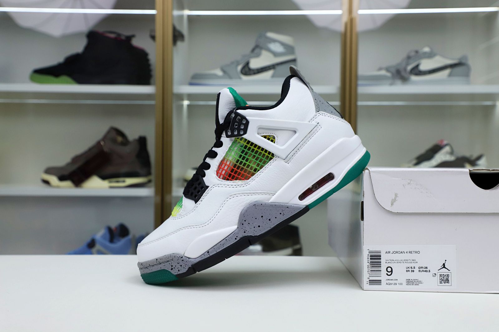 WMNS AIR JORDAN 4 RETRO 'RAST - finekick.vip