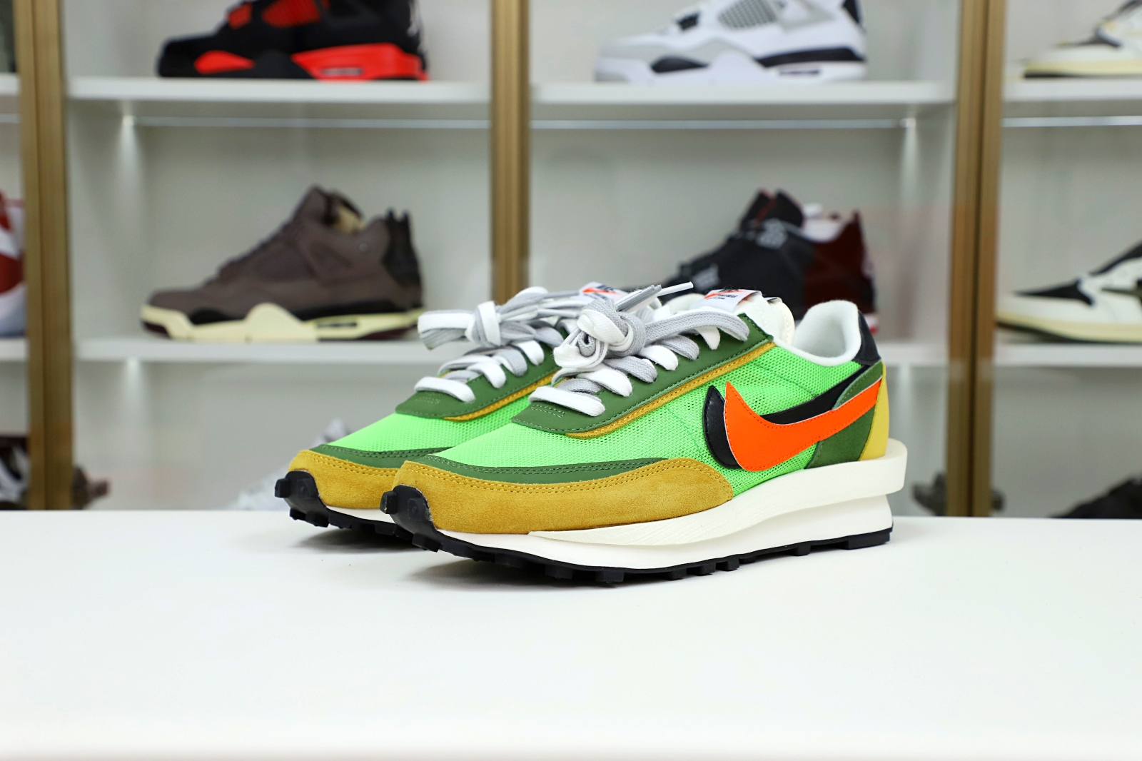 SACAI X LDWAFFLE 'GREEN GUSTO' - finekick.vip