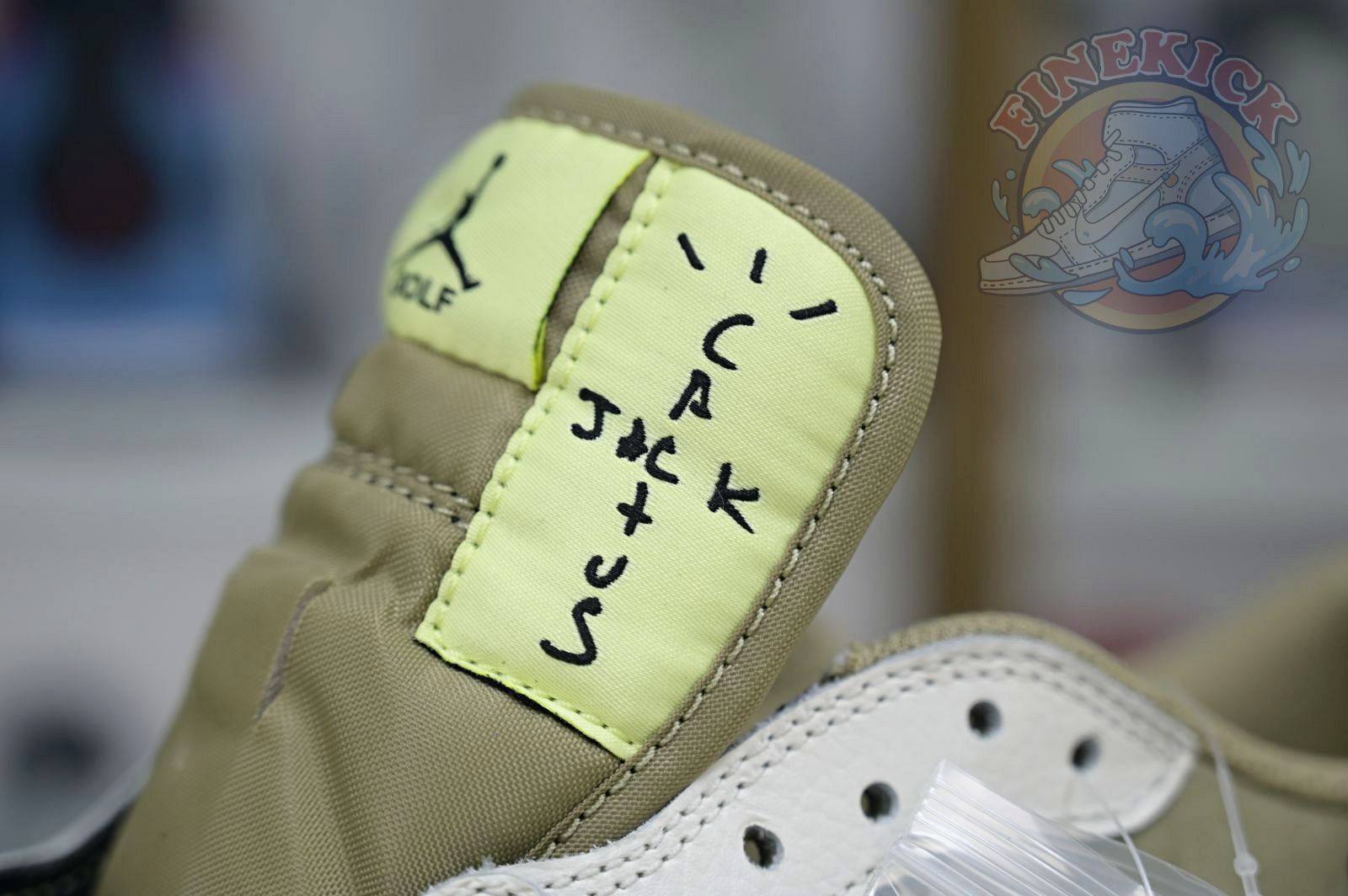 Travis Scott x Air Jordan 1  Low Golf 6.0 - finekick.vip