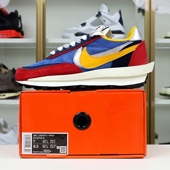 SACAI X LDWAFFLE 'VARSITY BLUE' - finekick.vip