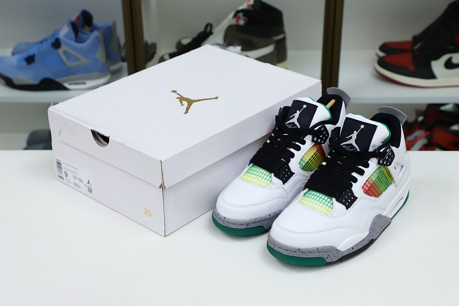 WMNS AIR JORDAN 4 RETRO 'RAST - finekick.vip