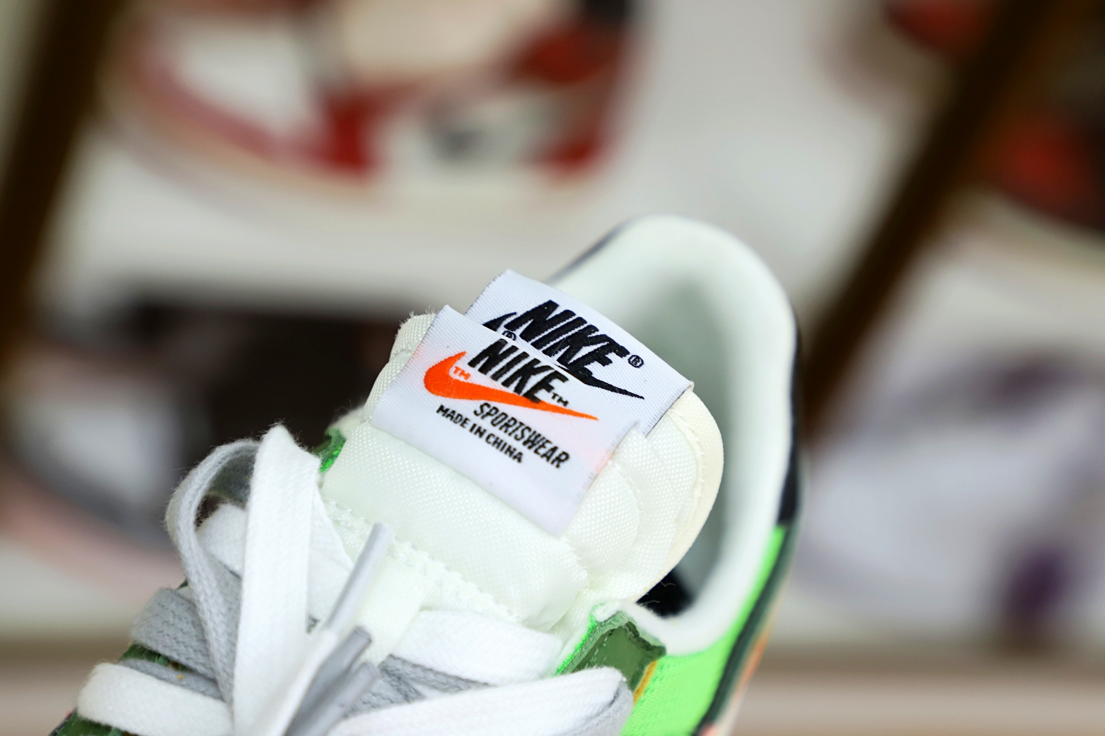 SACAI X LDWAFFLE 'GREEN GUSTO' - finekick.vip