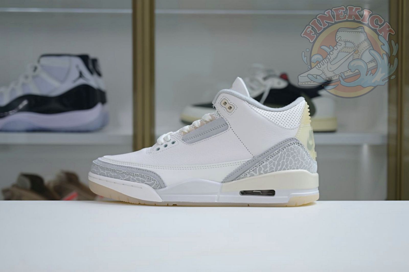 Air Jordan 3 Craft“Ivory” - finekick.vip