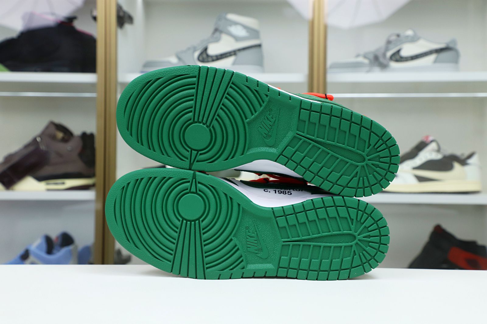 OFF-WHITE X DUNK LOW 'PINE GREEN' - finekick.vip