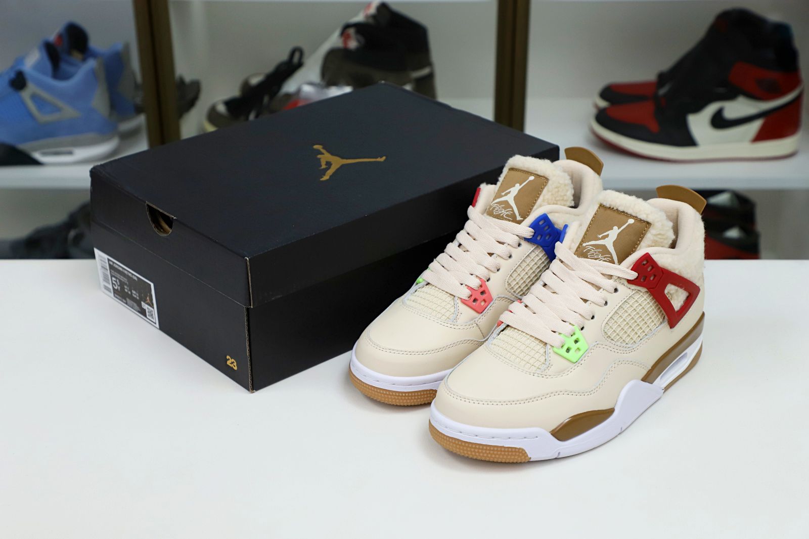 AIR JORDAN 4 RETRO GS 'WILD THINGS' - finekick.vip