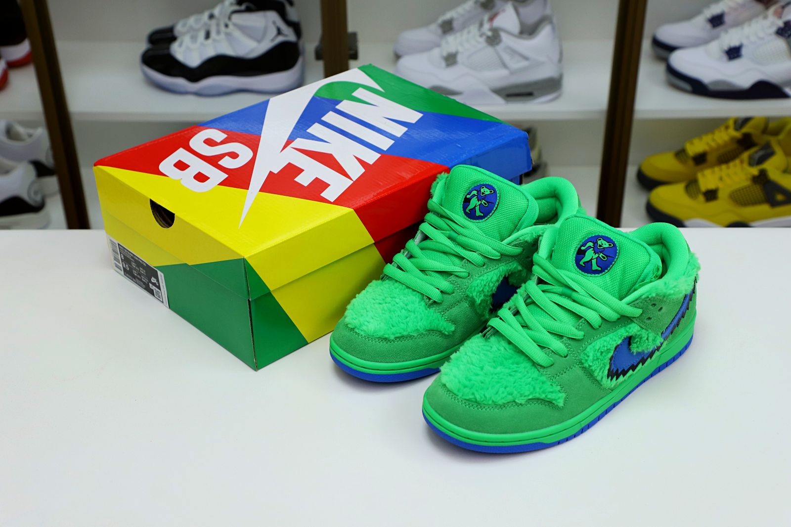 GRATEFUL DEAD X DUNK LOW SB GREEN - finekick.vip