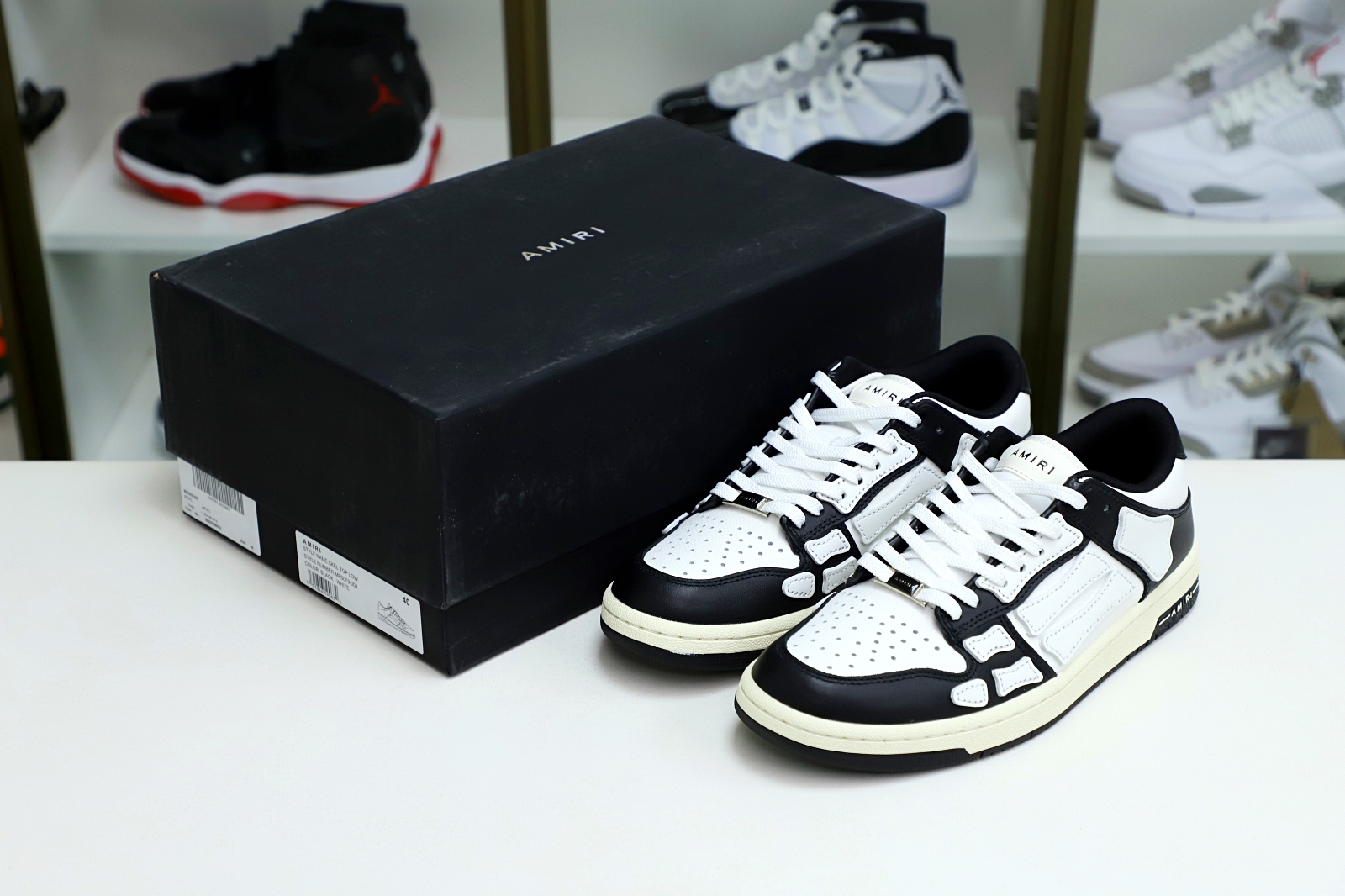 AMIRI LEATHER baiheibai - finekick.vip