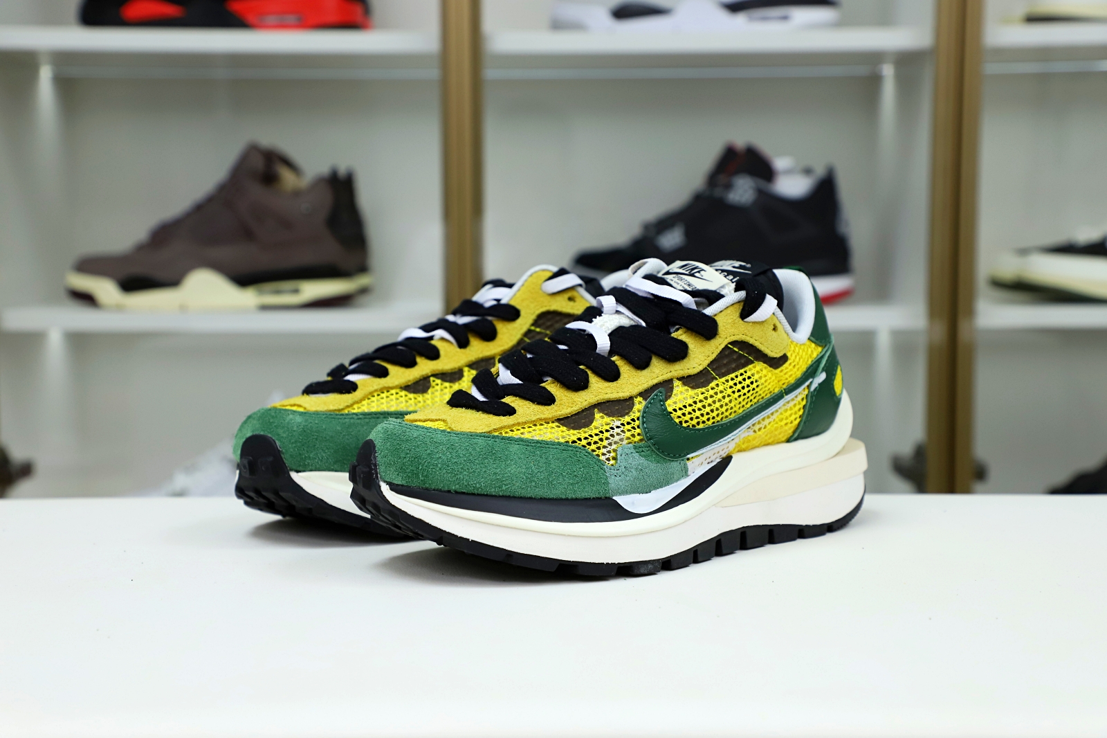 SACAI X VAPORWAFFLE 'TOUR YELLOW' - finekick.vip
