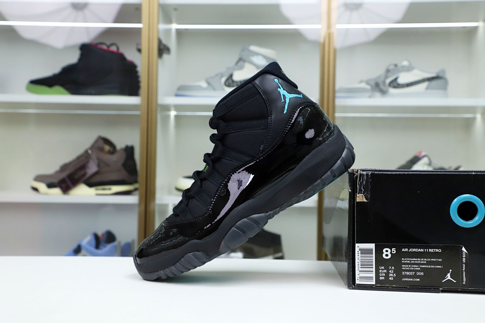 AIR JORDAN 11 RETRO GAMMA BLUE - finekick.vip